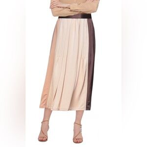 Alysi Chocolate Made in Italy midi skirt